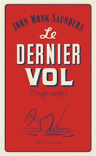 Front cover_Le dernier vol