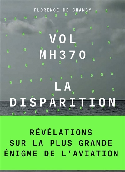 Front cover_Vol MH370 : la disparition