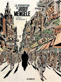 Front cover_La disparition de Josef Mengele