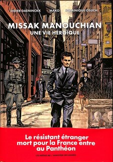 Couverture_Missak Manouchian : une vie héroïque