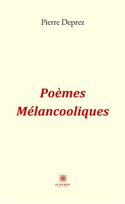 Couverture_Po&egrave;mes M&eacute;lancooliques