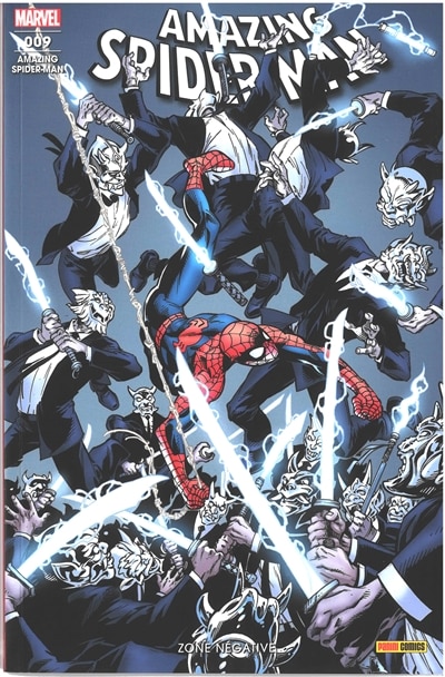 Front cover_Amazing Spider-Man, n°9. Zone négative