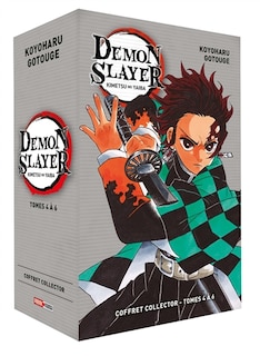Couverture_Demon slayer : Kimetsu no yaiba : coffret collector tomes 4 à 6