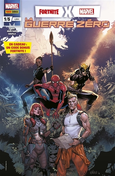 Front cover_Fortnite x Marvel : la guerre zéro, n°1