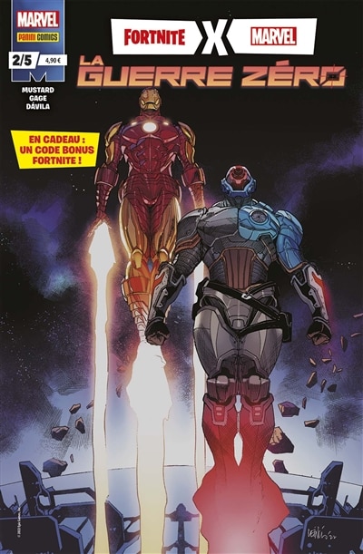 Front cover_Fortnite x Marvel
