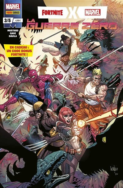Front cover_Fortnite x Marvel : la guerre zéro, n°3