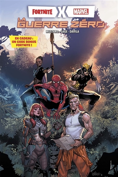 Front cover_Fortnite x Marvel : la guerre zéro