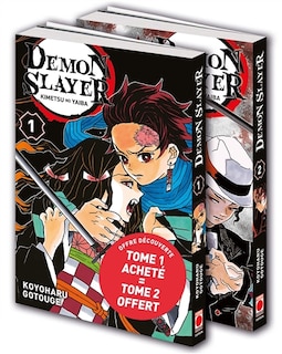 Couverture_Demon slayer : pack découverte volumes 1 & 2