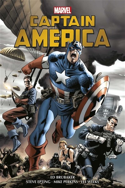 Couverture_Captain America par Ed Brubaker, Vol. 1