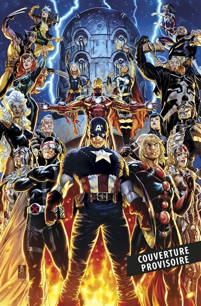 Front cover_Avengers, X-Men, Eternels : judgment day, Vol. 1