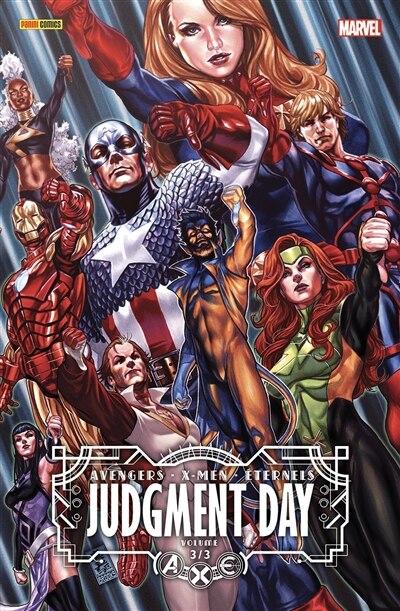 Couverture_Avengers, X-Men, Eternels : judgment day, Vol. 3