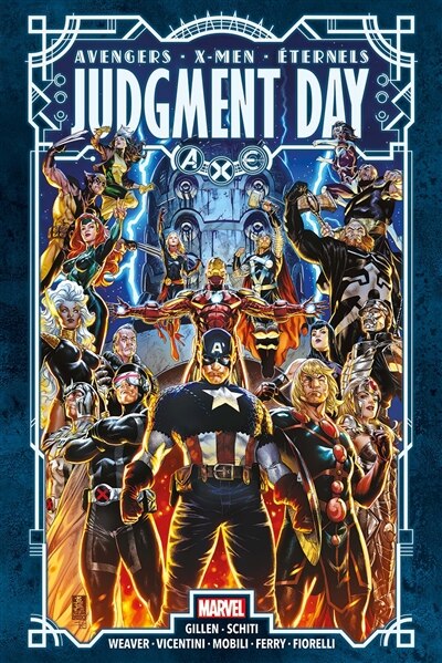 Front cover_Avengers, X-Men, Eternels : judgment day