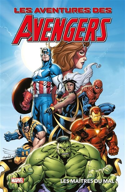 Front cover_MARVEL LES AVENTURES DES AVENGERS 1 LES MAITRES DU MAL