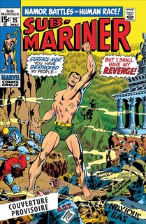 Couverture_Sub-Mariner : l'intégrale. 1969-1970