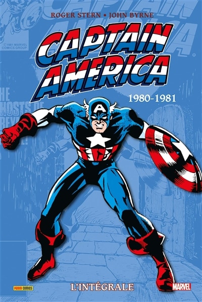 Couverture_Captain America : l'intégrale. 1980-1981