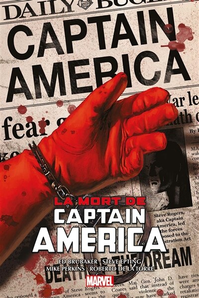 Couverture_La mort de Captain America