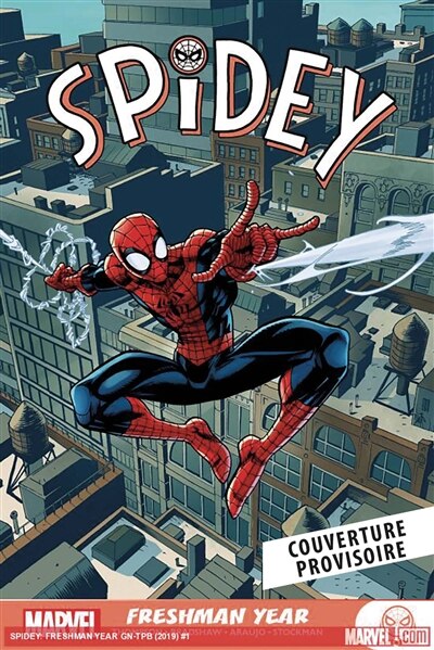 Front cover_MARVEL NEXT GEN SPIDEY LE DÉBUTANT