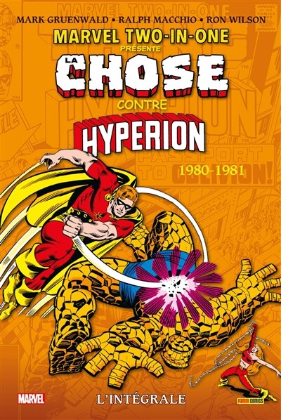 Couverture_La Chose contre Hyperion : 1980-1981