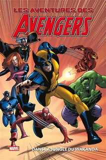 Couverture_MARVEL AVENTURES AVENGERS DANS JUNGLE WAKANDA