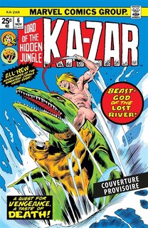 Couverture_Ka-Zar : l'intégrale. 1974-1976