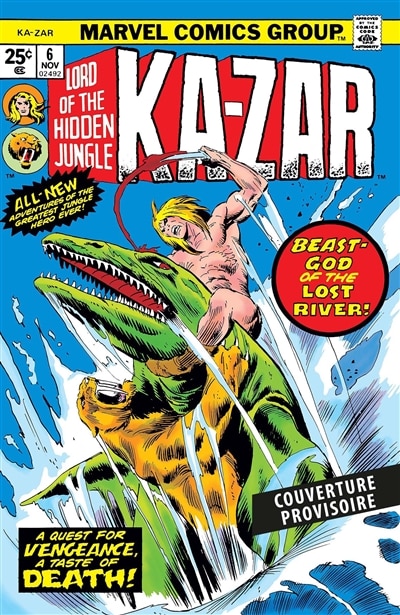 Couverture_Ka-Zar : l'intégrale. 1974-1976