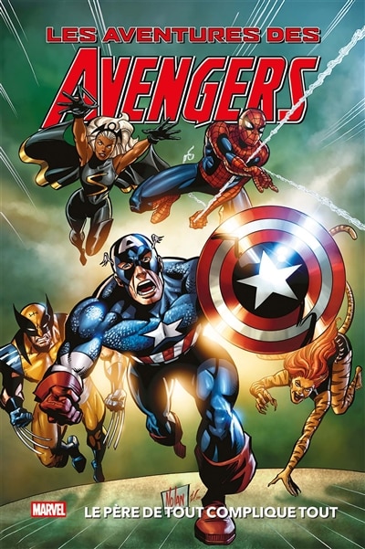 Couverture_Les aventures des Avengers le père de tout complique tout