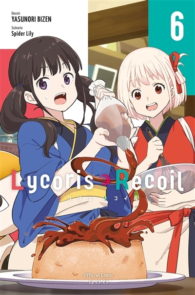 Couverture_Lycoris recoil, Vol. 6