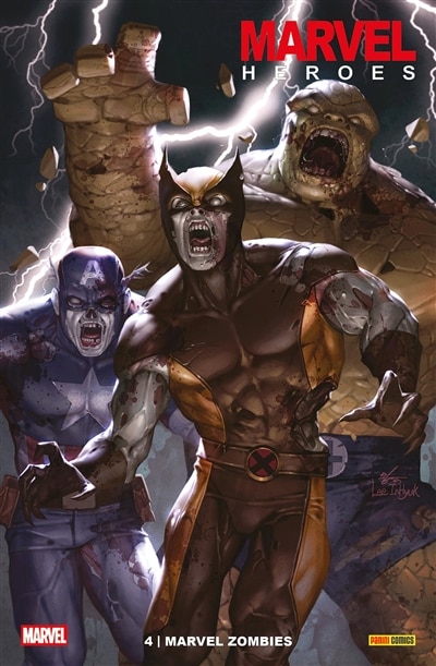 Couverture_Marvel heroes, n°4. Marvel zombies