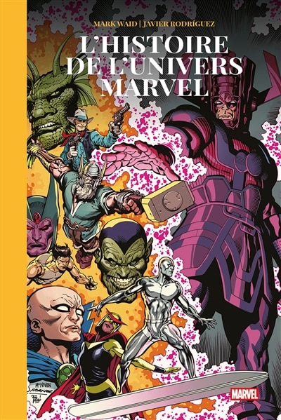 Couverture_L' histoire de l'univers Marvel