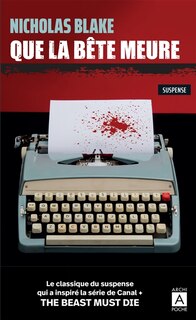 Couverture_Que la bête meure : suspense