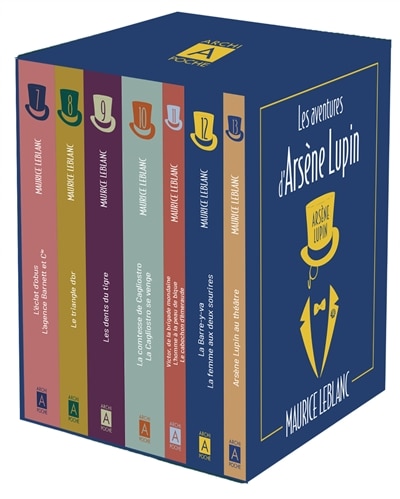 Front cover_Coffret Les aventures d'Arsène Lupin 2 les autres chefs-d'oeuvre