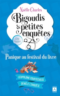 Front cover_Panique au festival du livre : cosy mystery