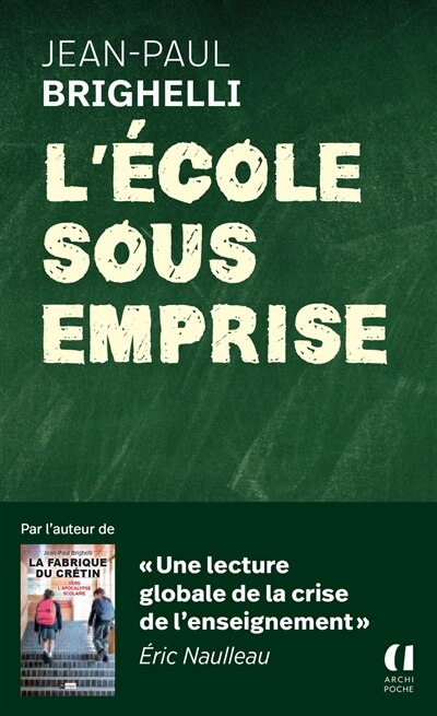 Couverture_L' école sous emprise