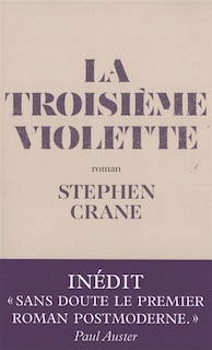 Couverture_La troisième violette ; Histoires contées par un artiste ; Croquis new-yorkais