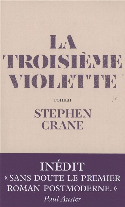 Couverture_La troisième violette ; Histoires contées par un artiste ; Croquis new-yorkais