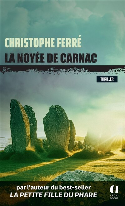 Couverture_La noyée de Carnac : thriller