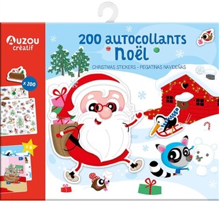 Front cover_200 AUTOCOLLANTS NOËL ÉD.2021