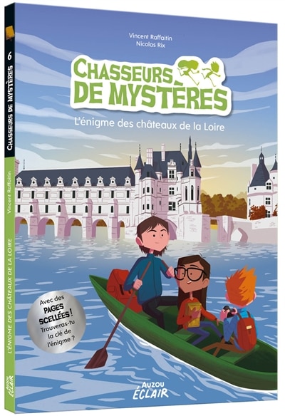 Front cover_L' énigme des châteaux de la Loire
