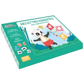 Front cover_MES LETTRES AIMANTÉES POUR APPRENDRE À LIRE (COFFRET)