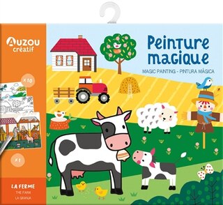 Couverture_La ferme : peinture magique