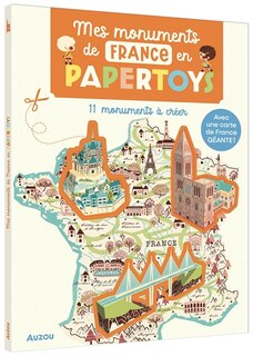 Couverture_Mes monuments de France en papertoys