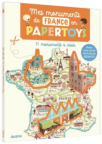 Couverture_Mes monuments de France en papertoys