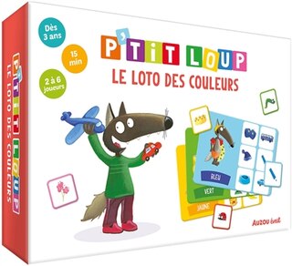 Front cover_P'TIT LOUP - LE LOTO DES COULEURS