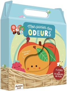Front cover_MON PANIER DES ODEURS (COFFRET 3 LIVRES ET 15 ODEURS DE FRUITS)