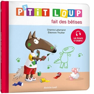 Front cover_P'tit Loup fait des bêtises
