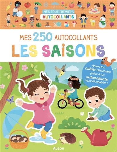 Front cover_Les saisons : mes 250 autocollants