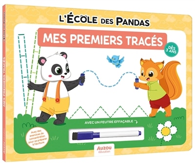Front cover_L'école des pandas : mes premiers tracés