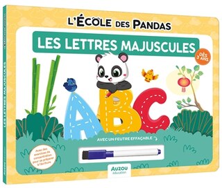 Couverture_L'école des pandas : les lettres majuscules