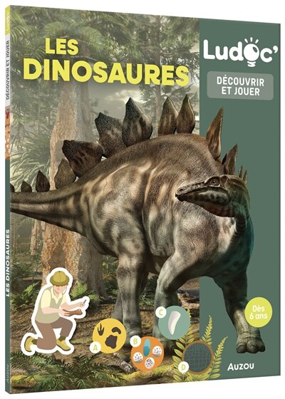 Front cover_LUDOC - DÉCOUVRIR ET JOUE - LES DINOSAURES