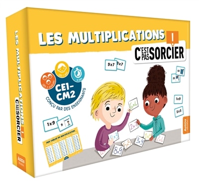 Couverture_C'EST PAS SORCIER ! LES MULTIPLICATIONS